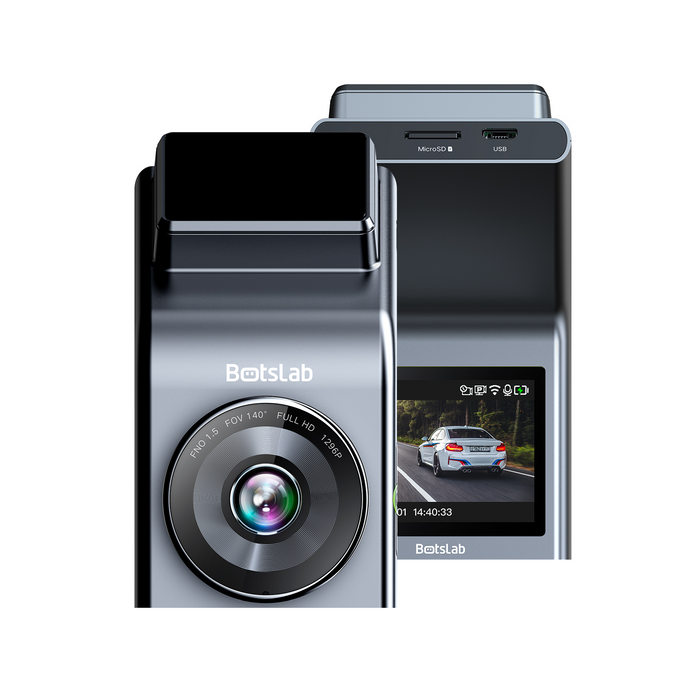 New Botslab G300H Plus Dual Dash Cam STARVIS 2