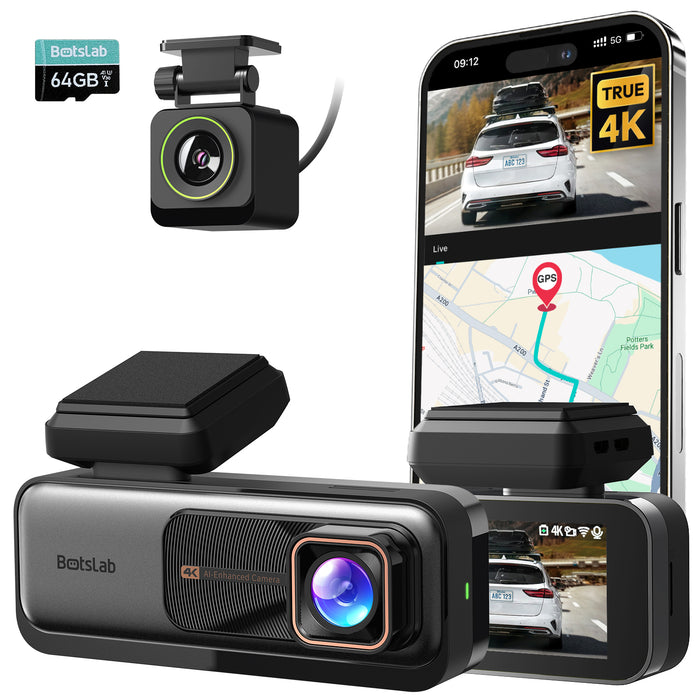 Botslab G980H Dual 4K Dash Cam