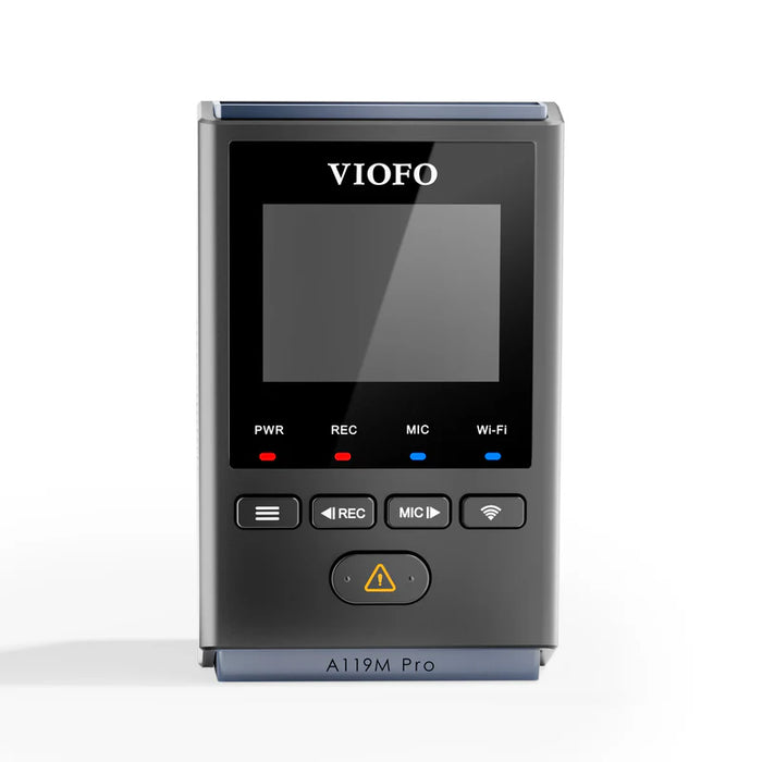 VIOFO A119M Pro 4K HDR Voice Control Dash Camera with Sony STARVIS 2 Sensor, Super Night Vision, Ultra Fast Wi-Fi 6 & Precise GPS