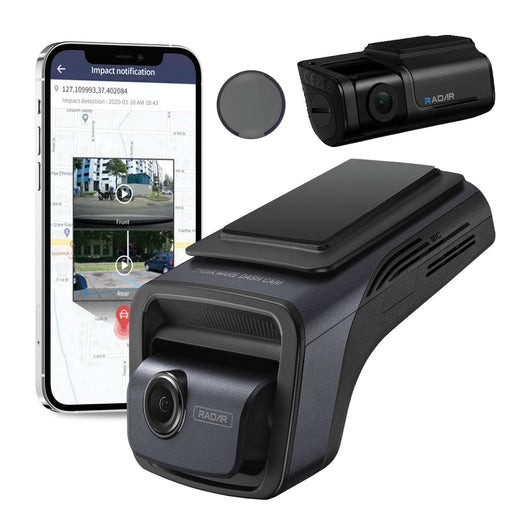 Comprar Dash Cam Front and Rear, Dash Camera for Cars 1080P Full HD Dual  Dash Cam 3 IPS Screen in Car Camera Front and Rear Night Vision,170°Wide  Angle Motion Detection Parking Monitor
