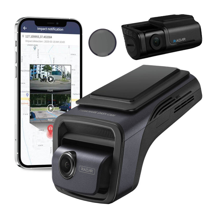 Buy Thinkware U3000 4K UHD DualChannel Dash Cam Dashcameras.in™