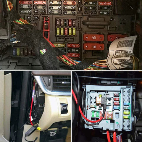 Add-a-Circuit Fuse Tap Mini, Micro2 and Low Profile Fuse Taps 3 Types Fuse Holder for Cars (Set of 6 pcs)