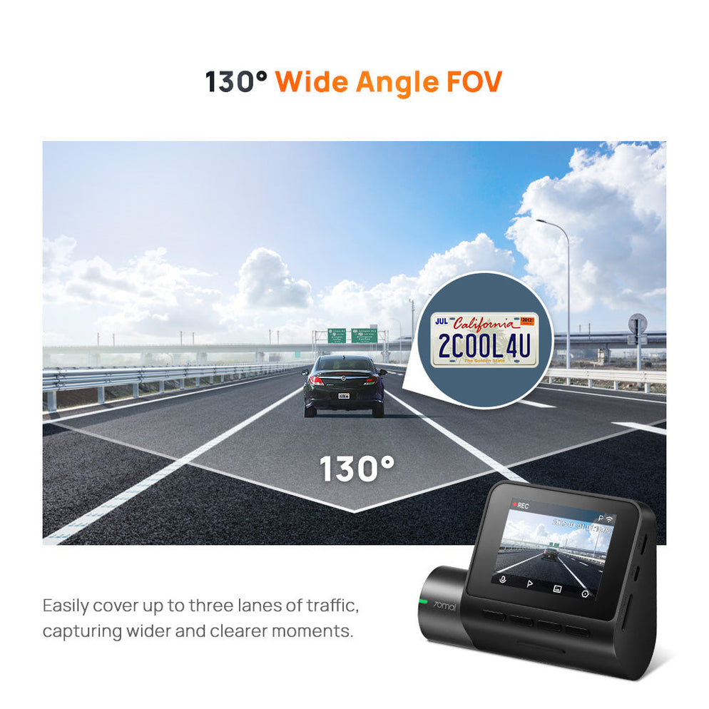 Xiaomi 70mai Dash Camera A200 Rear Camera RC11 Set EU