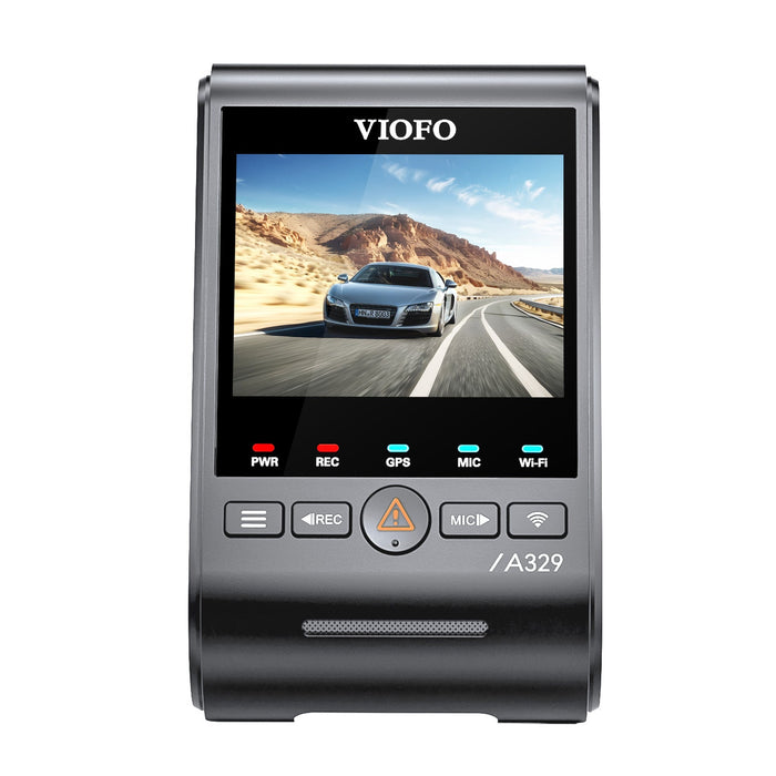 VIOFO A329 1CH Front 4K 60FPS GPS Wi-Fi 6 Dash Cam HDR with Sony STARVIS 2 Sensor Support SSD Storage