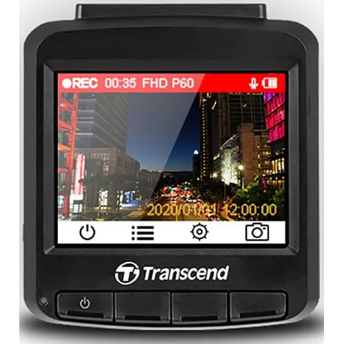 Transcend DrivePro^TM 110 Motorcycle Dashcam | Full HD 1080P Sony STARVIS™ | Build-in Battery | IP68 | WiFi | TS-DP20A-32G