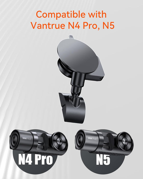 VANTRUE N5, N4 Pro Dash Cam Suction Cup GPS Mount