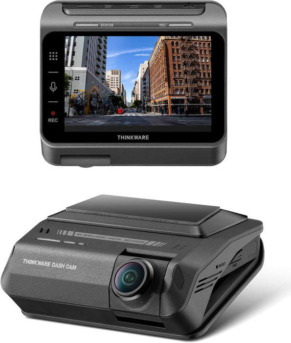 Thinkware ARC 900 Flagship 4K Dash Cam | Front 4K + Rear 2K Recording | Dual STARVIS 2 | HDR | Super Night Vision | GPS | WiFi | Parking Surveillance