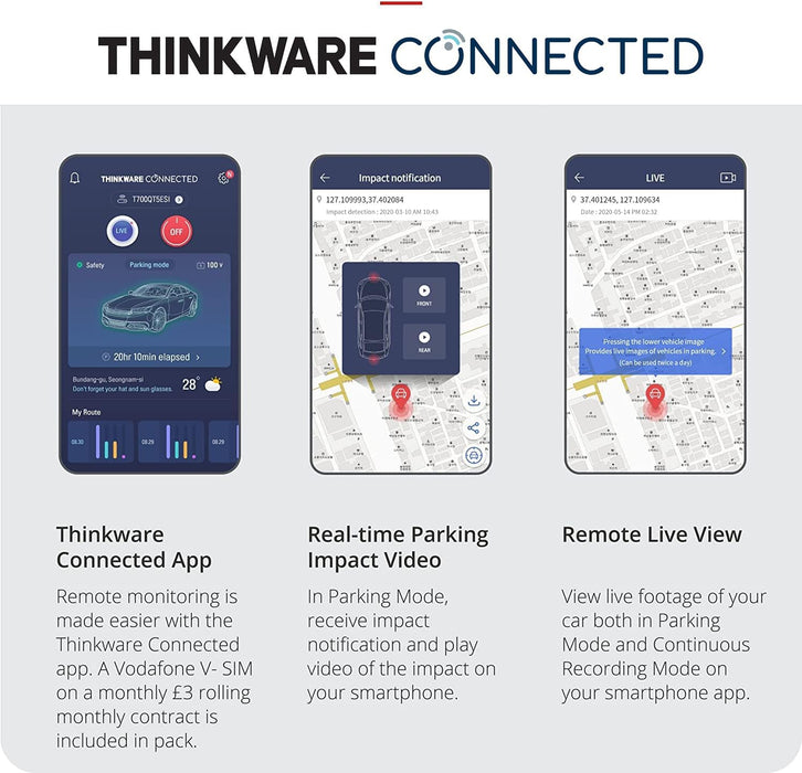 Thinkware T700 4G LTE Dash Cam