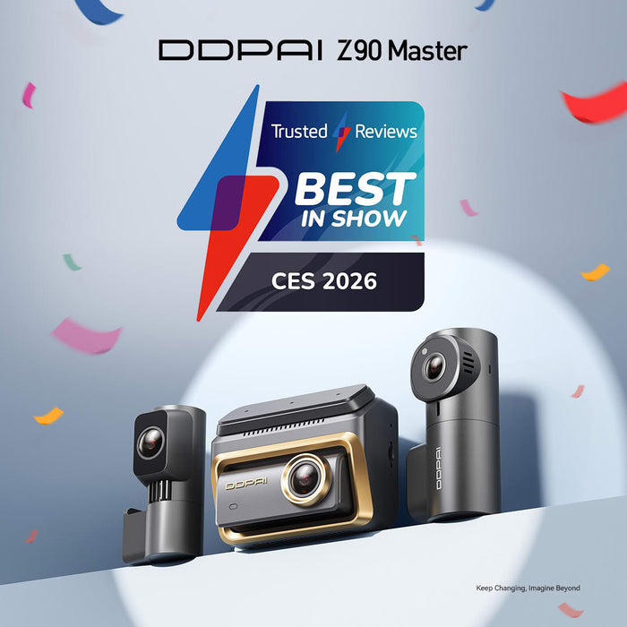 DDPAI Z90 Master Dashcam 2CH/3CH 4G Connectivity Hardwire Kit
