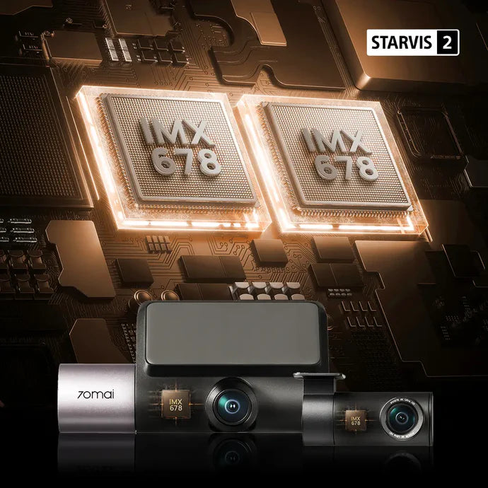 Dual Sony STARVIS 2 Technology