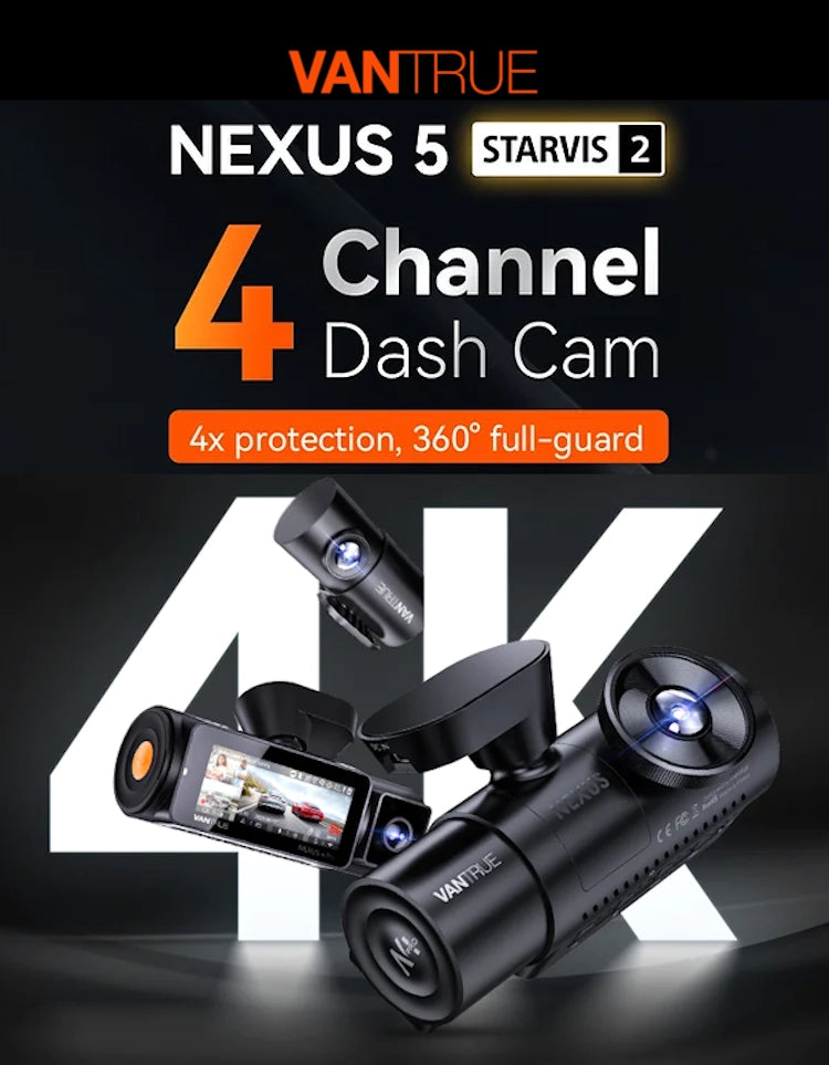 Vantrue N4: Worlds FIRST Triple Lens Dashcam! 