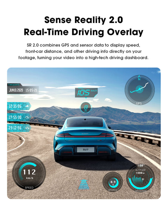 DDPAI Z50 Pro 4K Dash Cam with GPS NightVIS 2.0