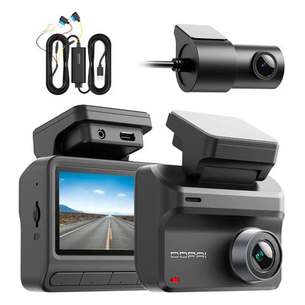 DDPAI Z50 Pro 4K Dual Dash Cam with GPS NightVIS 2.04G & Wi-Fi 6