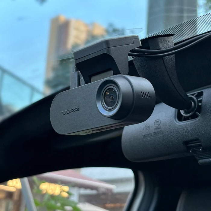 DDPAI N2 Dual Dash Cam – 2K Front & 1080P Rear, NightVIS 2.0, Wi-Fi, Supercapacitor & 24/7 Parking Monitoring