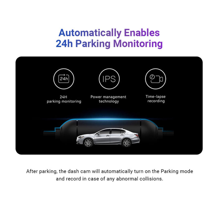 DDPAI N5 Dual Radar Module OBD Hardwire Kit 24h Parking Monitoring AI Motion Detection