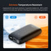 Jump starter PS07 with LED indicator on top and charging/USB ports on the side