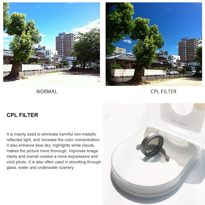 CPL Filter for A500S | Polarizing Lens Filter | Dashcameras.in