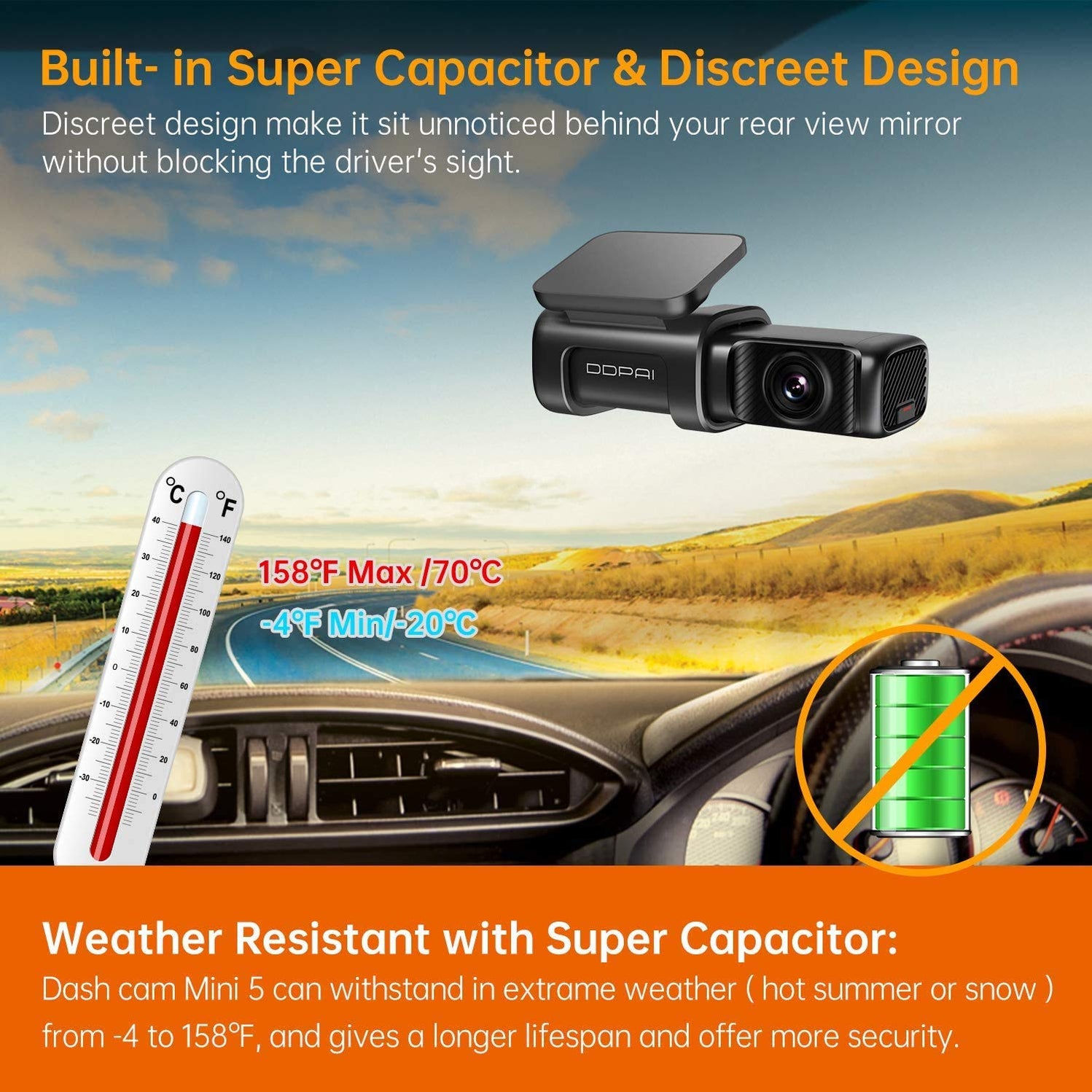 DDPAI Mini 5 Dash Cam | Mini 5 Dash Cam | Dashcameras.in