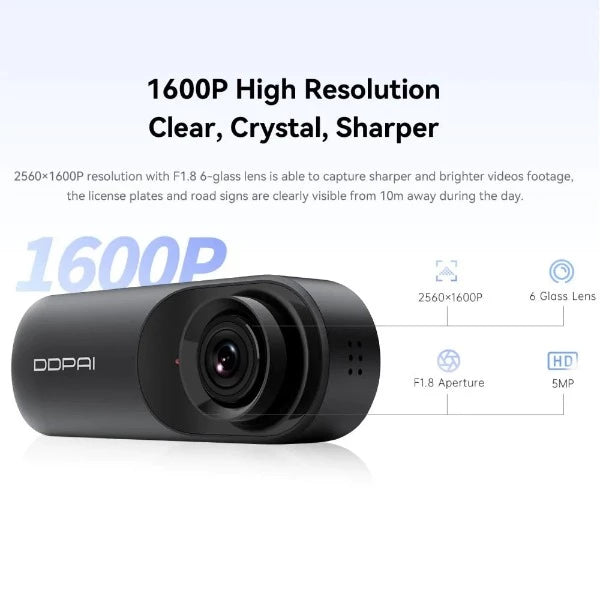 DDPAI Mola N3 Pro Dual Channel Dash Camera (without GPS)