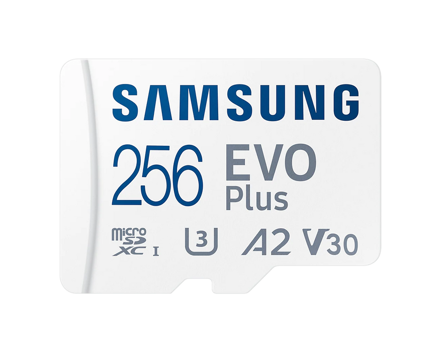 256 Gb Samsung U3 Micro Sd Card Samsung EVO Plus 256GB MicroSDXC