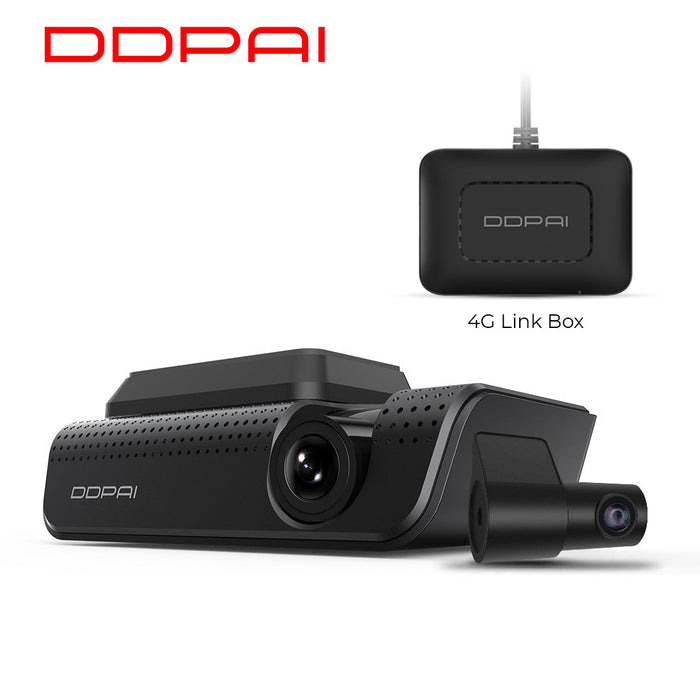 DDPAI X5 Pro (4G Kit) Dual Channel 4K Front and 1080P Rear Dash Cam